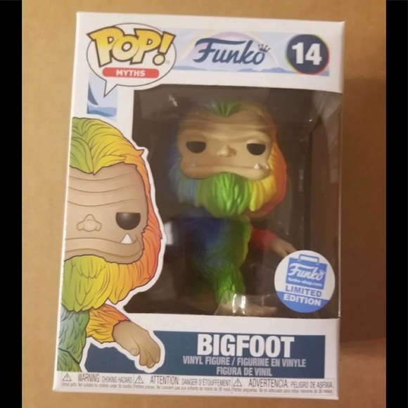 funko pop rainbow bigfoot